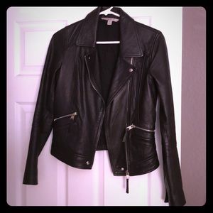 Zara leather jacket